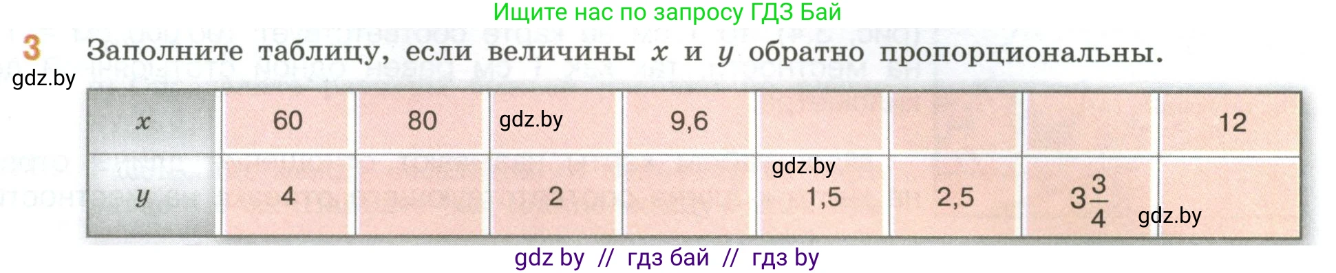 Математика, 6 класс Учебник, авторы: Виленкин Наум Яковлевич, Жохов Владимир Иванович, Чесноков Александр Семёнович, Александрова Лилия Александровна, Шварцбурд Семён Исаакович, издательство Просвещение, Москва, 2023, белого цвета, Часть 1, страница 135, номер 3, Условие