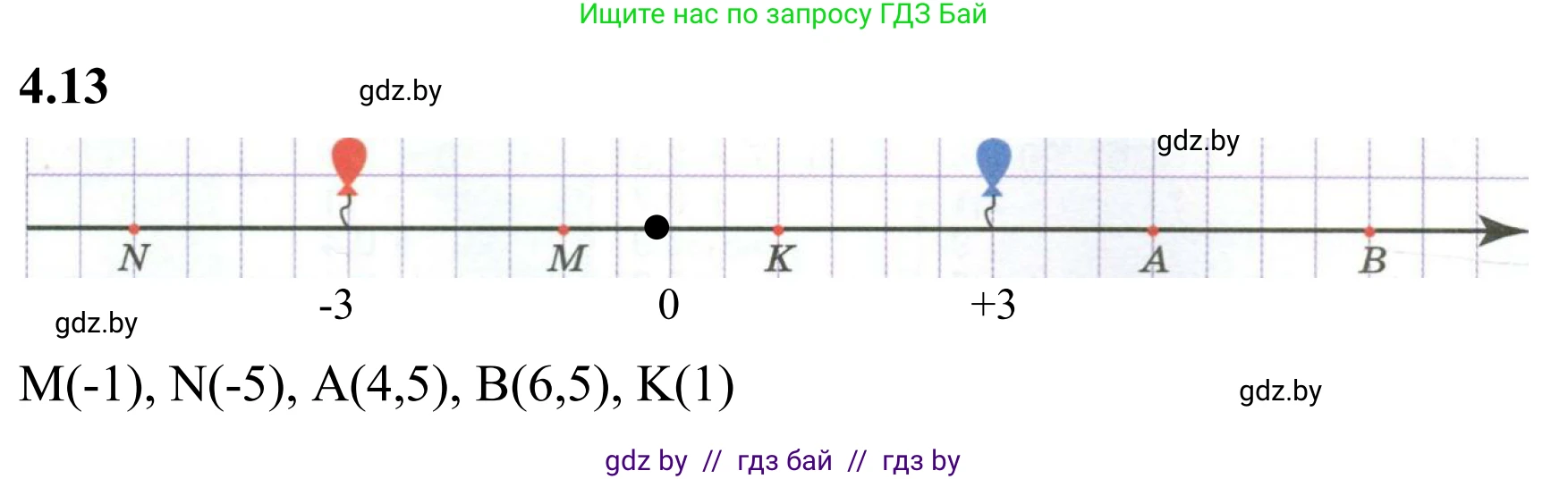 Математика, 6 класс Учебник, авторы: Виленкин Наум Яковлевич, Жохов Владимир Иванович, Чесноков Александр Семёнович, Александрова Лилия Александровна, Шварцбурд Семён Исаакович, издательство Просвещение, Москва, 2023, белого цвета, Часть 2, страница 11, номер 4.13, Решение 1