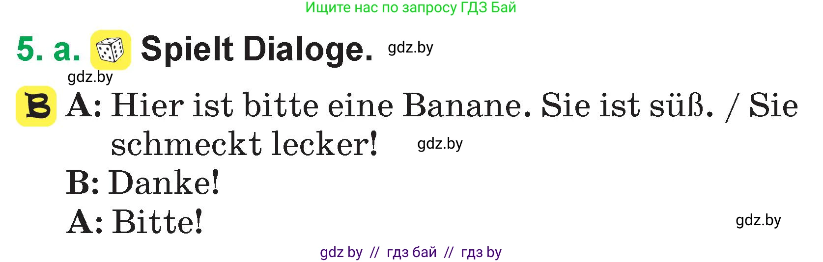 Немецкий язык (Deutsch), 3 класс Учебник (Schülerbuch), авторы: Будько Антонина Филипповна (Budjko Antonina), Урбанович Инна Ювинальевна (Urbanowitsch Ina), издательство Вышэйшая школа, Минск, 2018, бирюзового цвета, Часть 2, страница 28, номер 5, Условие