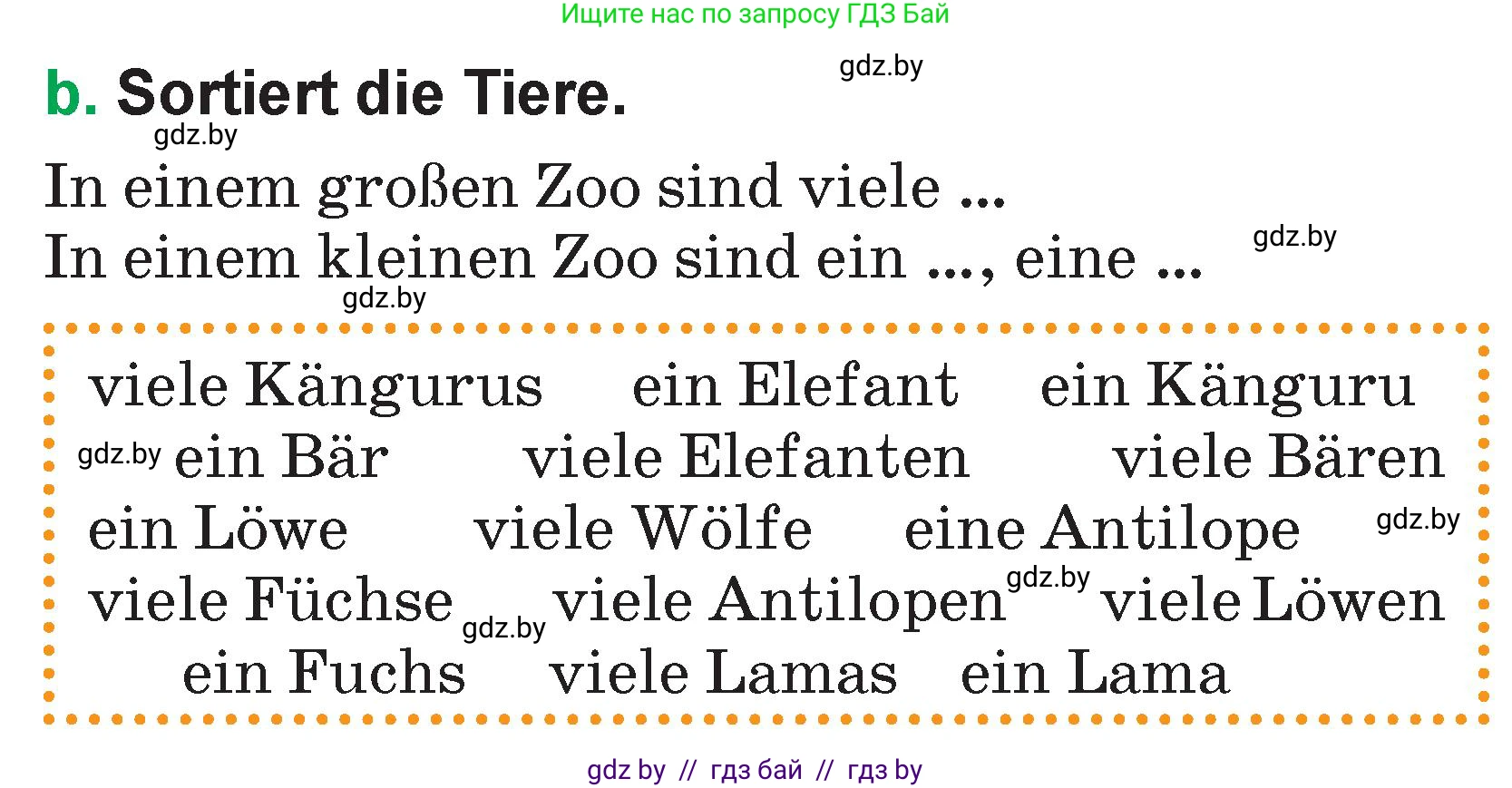 Немецкий язык (Deutsch), 3 класс Учебник (Schülerbuch), авторы: Будько Антонина Филипповна (Budjko Antonina), Урбанович Инна Ювинальевна (Urbanowitsch Ina), издательство Вышэйшая школа, Минск, 2018, бирюзового цвета, Часть 2, страница 75, номер 4, Условие (продолжение 2)