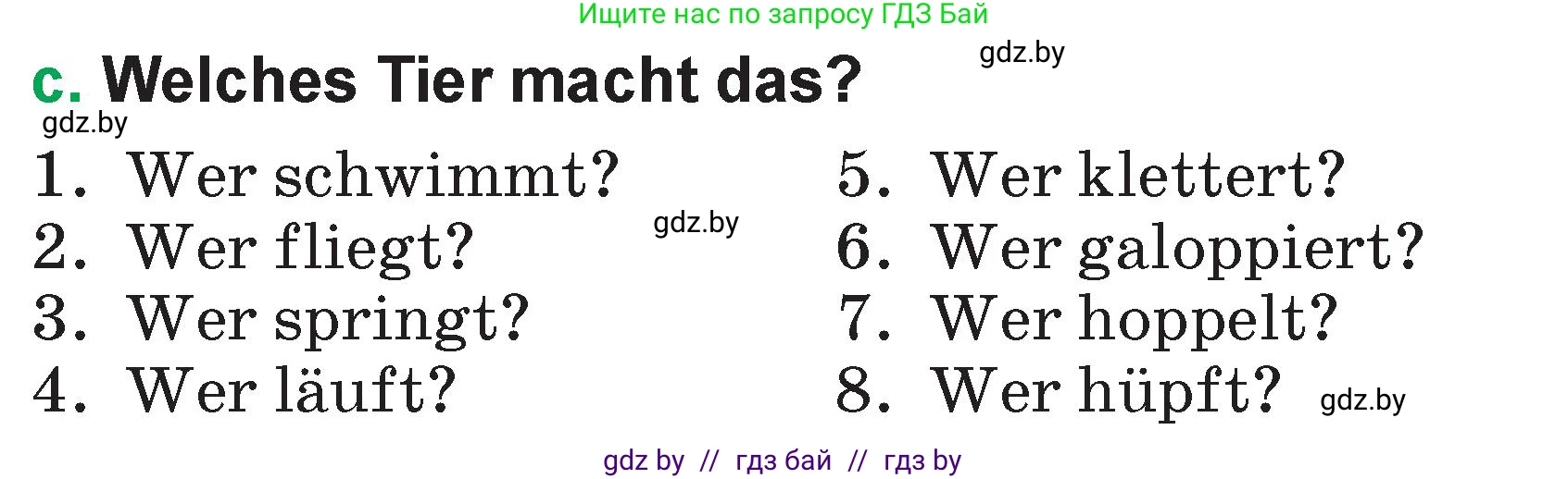 Немецкий язык (Deutsch), 3 класс Учебник (Schülerbuch), авторы: Будько Антонина Филипповна (Budjko Antonina), Урбанович Инна Ювинальевна (Urbanowitsch Ina), издательство Вышэйшая школа, Минск, 2018, бирюзового цвета, Часть 2, страница 84, номер 2, Условие (продолжение 2)