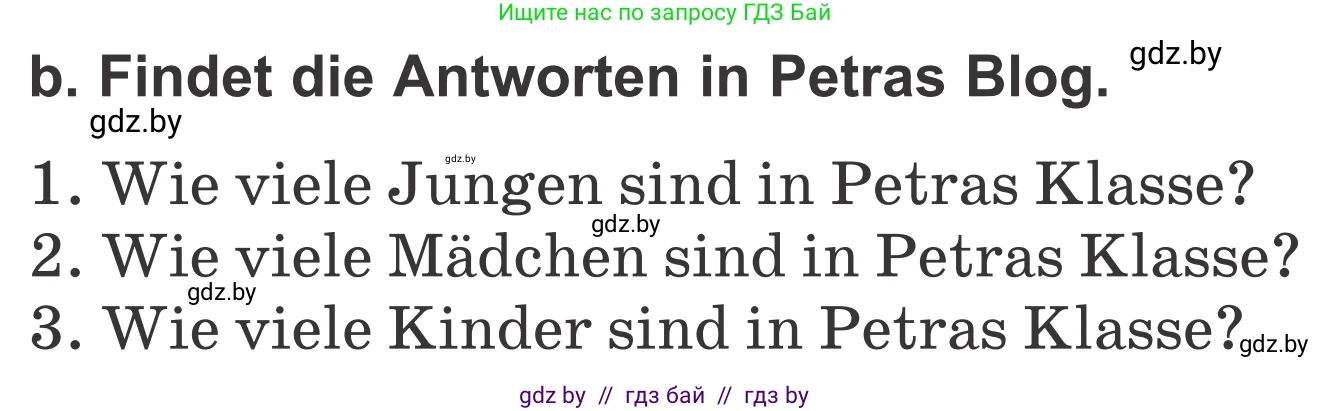 Немецкий язык (Deutsch), 4 класс Учебник (Schülerbuch), авторы: Будько Антонина Филипповна (Budjko Antonina), Урбанович Инна Ювинальевна (Urbanowitsch Ina), издательство Вышэйшая школа, Минск, 2019, жёлтого цвета, Часть 1, страница 7, номер 5b, Условие