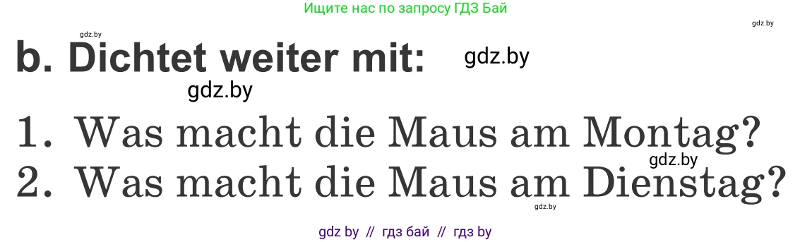 Немецкий язык (Deutsch), 4 класс Учебник (Schülerbuch), авторы: Будько Антонина Филипповна (Budjko Antonina), Урбанович Инна Ювинальевна (Urbanowitsch Ina), издательство Вышэйшая школа, Минск, 2019, жёлтого цвета, Часть 1, страница 50, номер 11b, Условие