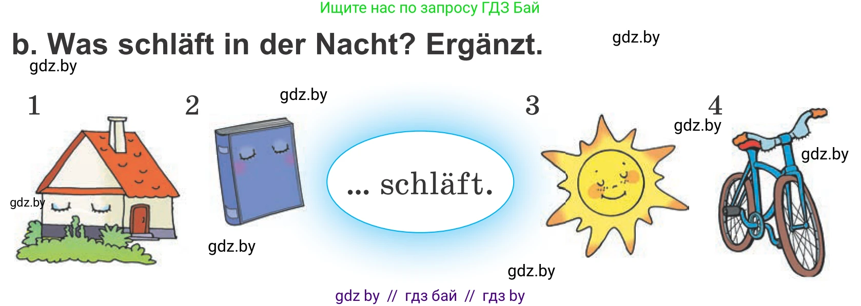 Немецкий язык (Deutsch), 4 класс Учебник (Schülerbuch), авторы: Будько Антонина Филипповна (Budjko Antonina), Урбанович Инна Ювинальевна (Urbanowitsch Ina), издательство Вышэйшая школа, Минск, 2019, жёлтого цвета, Часть 1, страница 67, номер 5b, Условие