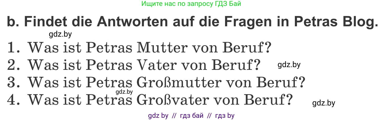 Немецкий язык (Deutsch), 4 класс Учебник (Schülerbuch), авторы: Будько Антонина Филипповна (Budjko Antonina), Урбанович Инна Ювинальевна (Urbanowitsch Ina), издательство Вышэйшая школа, Минск, 2019, жёлтого цвета, Часть 1, страница 98, номер 5b, Условие
