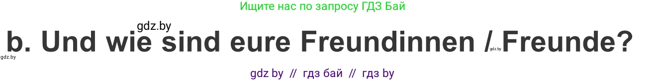 Немецкий язык (Deutsch), 4 класс Учебник (Schülerbuch), авторы: Будько Антонина Филипповна (Budjko Antonina), Урбанович Инна Ювинальевна (Urbanowitsch Ina), издательство Вышэйшая школа, Минск, 2019, жёлтого цвета, Часть 1, страница 108, номер 1b, Условие