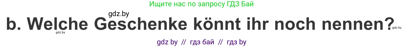 Немецкий язык (Deutsch), 4 класс Учебник (Schülerbuch), авторы: Будько Антонина Филипповна (Budjko Antonina), Урбанович Инна Ювинальевна (Urbanowitsch Ina), издательство Вышэйшая школа, Минск, 2019, жёлтого цвета, Часть 2, страница 21, номер 1b, Условие