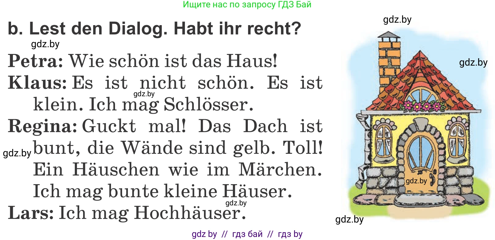 Немецкий язык (Deutsch), 4 класс Учебник (Schülerbuch), авторы: Будько Антонина Филипповна (Budjko Antonina), Урбанович Инна Ювинальевна (Urbanowitsch Ina), издательство Вышэйшая школа, Минск, 2019, жёлтого цвета, Часть 2, страница 45, номер 8b, Условие