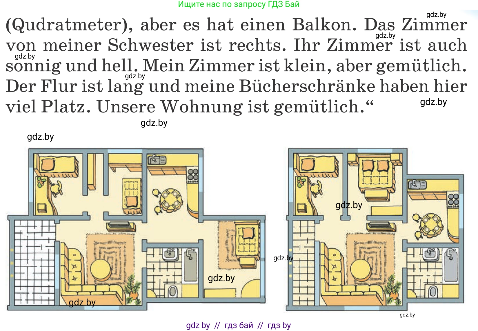 Немецкий язык (Deutsch), 4 класс Учебник (Schülerbuch), авторы: Будько Антонина Филипповна (Budjko Antonina), Урбанович Инна Ювинальевна (Urbanowitsch Ina), издательство Вышэйшая школа, Минск, 2019, жёлтого цвета, Часть 2, страница 54, номер 5a, Условие (продолжение 2)