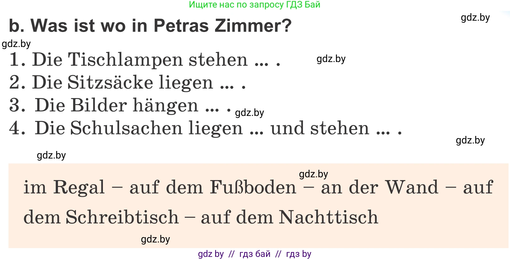 Немецкий язык (Deutsch), 4 класс Учебник (Schülerbuch), авторы: Будько Антонина Филипповна (Budjko Antonina), Урбанович Инна Ювинальевна (Urbanowitsch Ina), издательство Вышэйшая школа, Минск, 2019, жёлтого цвета, Часть 2, страница 61, номер 2b, Условие