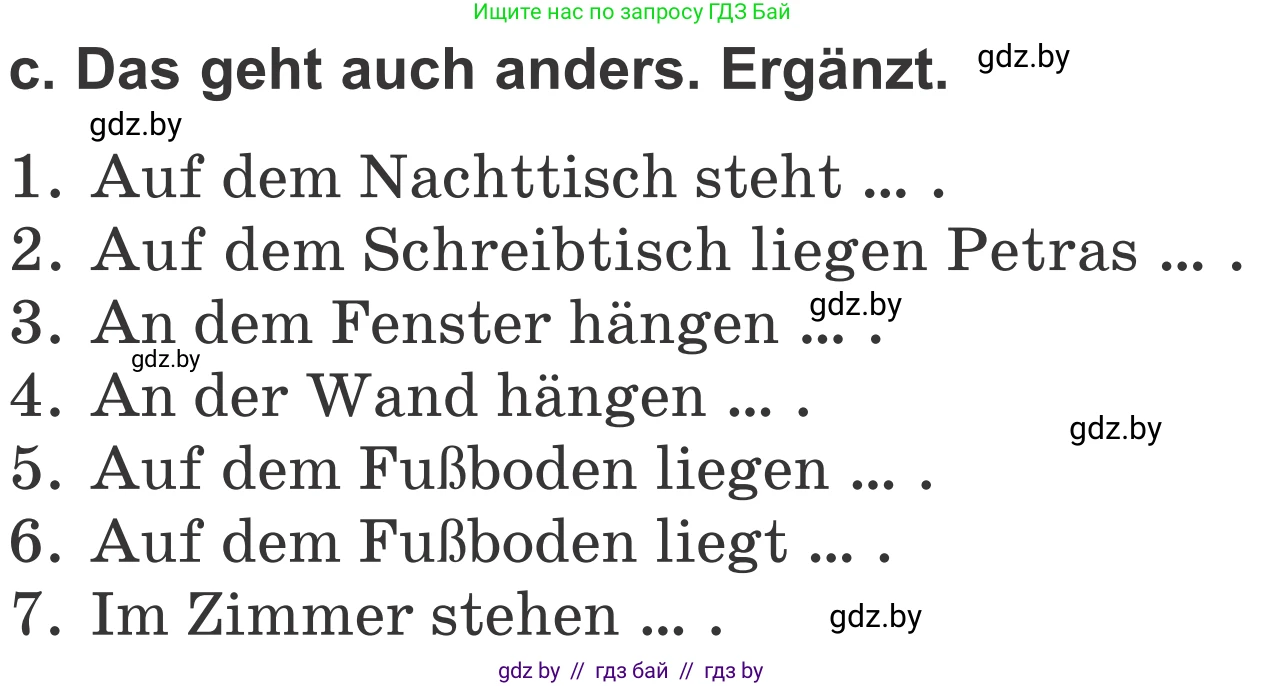Немецкий язык (Deutsch), 4 класс Учебник (Schülerbuch), авторы: Будько Антонина Филипповна (Budjko Antonina), Урбанович Инна Ювинальевна (Urbanowitsch Ina), издательство Вышэйшая школа, Минск, 2019, жёлтого цвета, Часть 2, страница 61, номер 2c, Условие