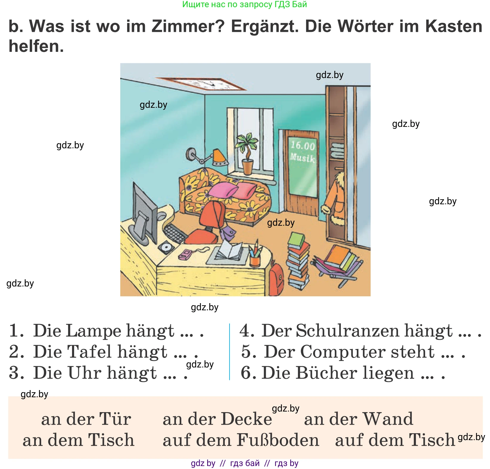 Немецкий язык (Deutsch), 4 класс Учебник (Schülerbuch), авторы: Будько Антонина Филипповна (Budjko Antonina), Урбанович Инна Ювинальевна (Urbanowitsch Ina), издательство Вышэйшая школа, Минск, 2019, жёлтого цвета, Часть 2, страница 68, номер 5b, Условие