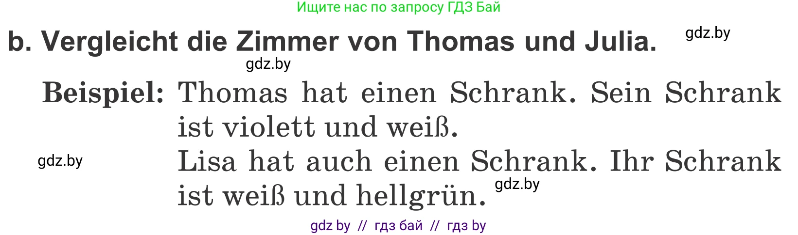 Немецкий язык (Deutsch), 4 класс Учебник (Schülerbuch), авторы: Будько Антонина Филипповна (Budjko Antonina), Урбанович Инна Ювинальевна (Urbanowitsch Ina), издательство Вышэйшая школа, Минск, 2019, жёлтого цвета, Часть 2, страница 70, номер 6b, Условие