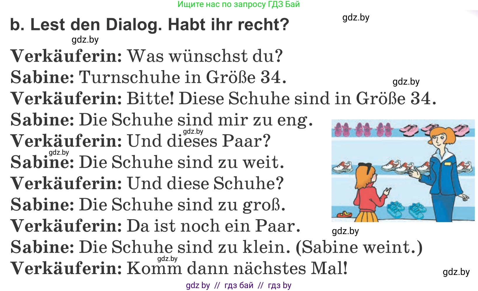 Немецкий язык (Deutsch), 4 класс Учебник (Schülerbuch), авторы: Будько Антонина Филипповна (Budjko Antonina), Урбанович Инна Ювинальевна (Urbanowitsch Ina), издательство Вышэйшая школа, Минск, 2019, жёлтого цвета, Часть 2, страница 97, номер 5b, Условие