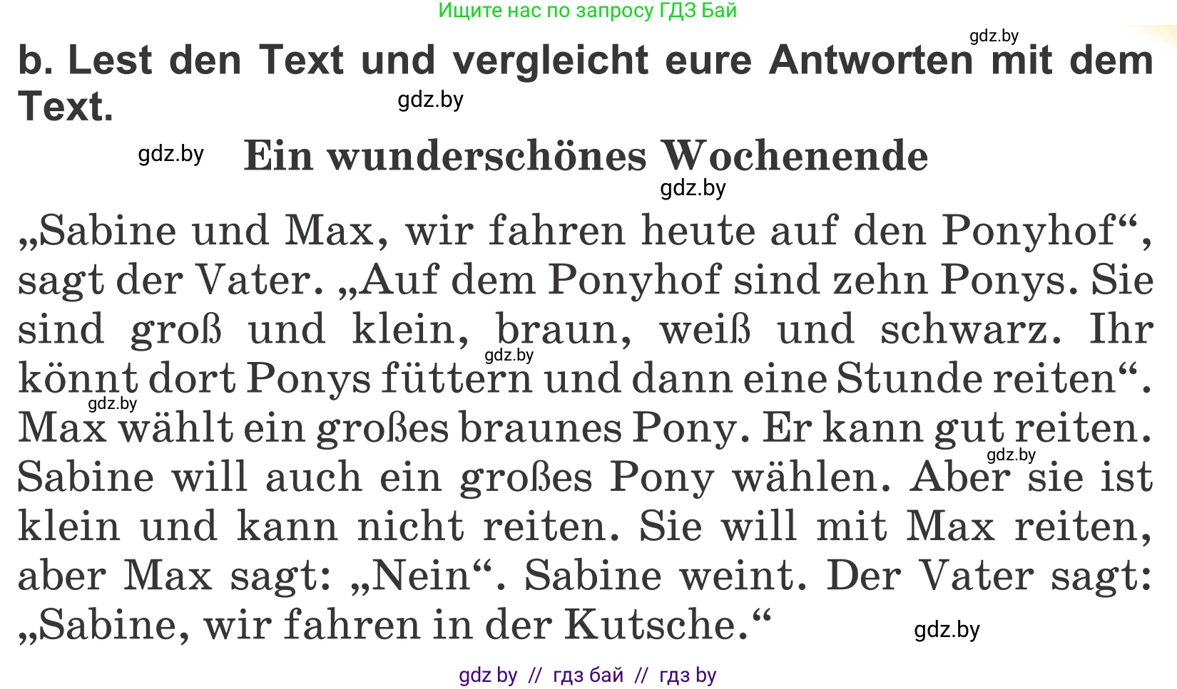 Немецкий язык (Deutsch), 4 класс Учебник (Schülerbuch), авторы: Будько Антонина Филипповна (Budjko Antonina), Урбанович Инна Ювинальевна (Urbanowitsch Ina), издательство Вышэйшая школа, Минск, 2019, жёлтого цвета, Часть 2, страница 115, номер 10b, Условие