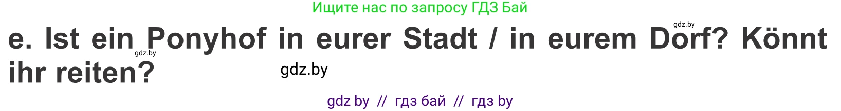 Немецкий язык (Deutsch), 4 класс Учебник (Schülerbuch), авторы: Будько Антонина Филипповна (Budjko Antonina), Урбанович Инна Ювинальевна (Urbanowitsch Ina), издательство Вышэйшая школа, Минск, 2019, жёлтого цвета, Часть 2, страница 115, номер 10e, Условие