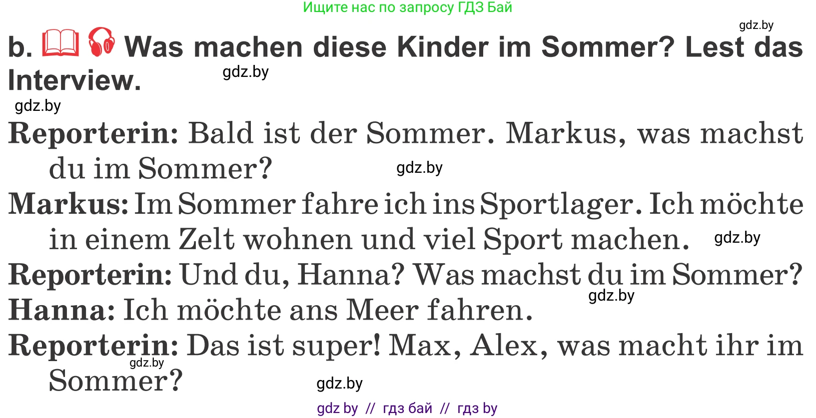 Немецкий язык (Deutsch), 4 класс Учебник (Schülerbuch), авторы: Будько Антонина Филипповна (Budjko Antonina), Урбанович Инна Ювинальевна (Urbanowitsch Ina), издательство Вышэйшая школа, Минск, 2019, жёлтого цвета, Часть 2, страница 130, номер 4b, Условие