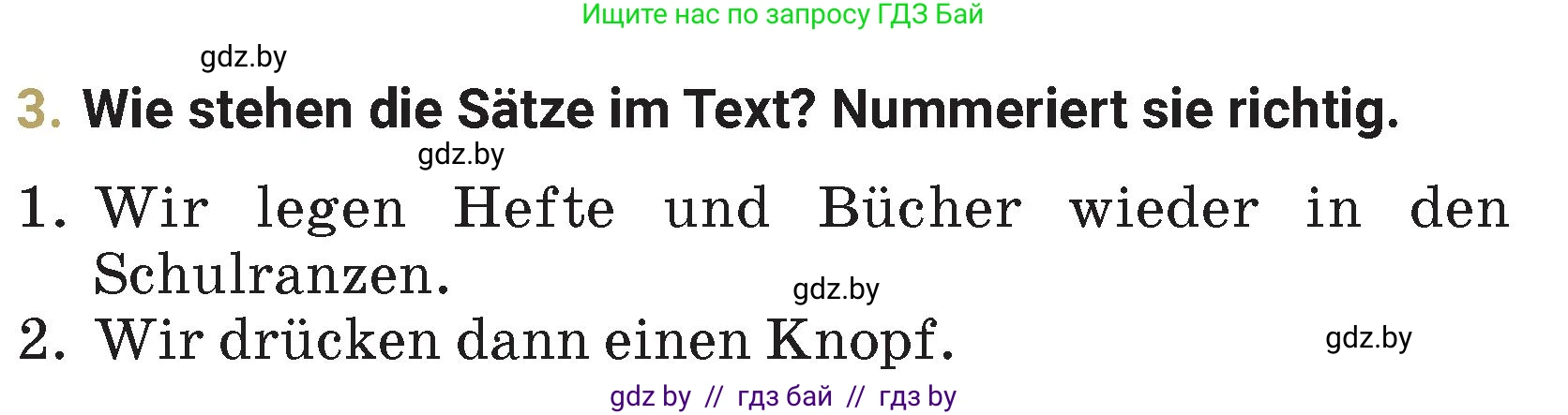 Немецкий язык (Deutsch), 4 класс Учебник (Schülerbuch), авторы: Будько Антонина Филипповна (Budjko Antonina), Кохановская Анна Леонидовна, издательство Адукацыя i выхаванне, Минск, 2026, голубого цвета, страница 115, номер 3, Условие