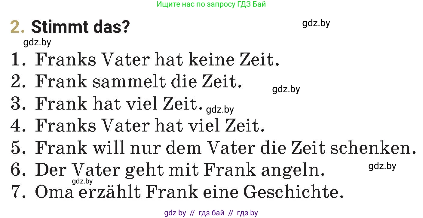 Немецкий язык (Deutsch), 4 класс Учебник (Schülerbuch), авторы: Будько Антонина Филипповна (Budjko Antonina), Кохановская Анна Леонидовна, издательство Адукацыя i выхаванне, Минск, 2026, голубого цвета, страница 117, номер 2, Условие