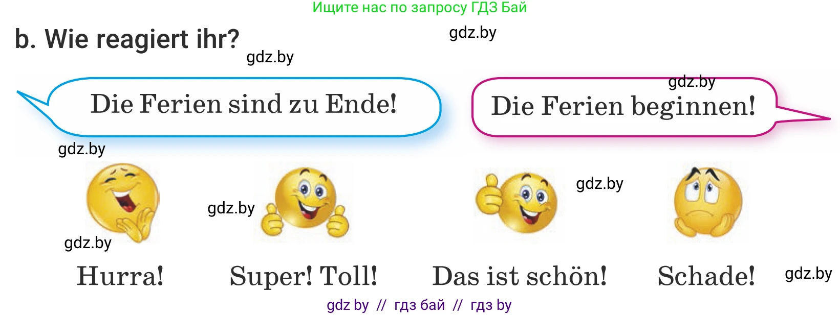 Немецкий язык (Deutsch), 5 класс Учебник (Schülerbuch), авторы: Будько Антонина Филипповна (Budjko Antonina), Урбанович Инна Ювинальевна (Urbanowitsch Ina), издательство Вышэйшая школа, Минск, 2020, жёлтого цвета, Часть 1, страница 7, номер 2b, Условие