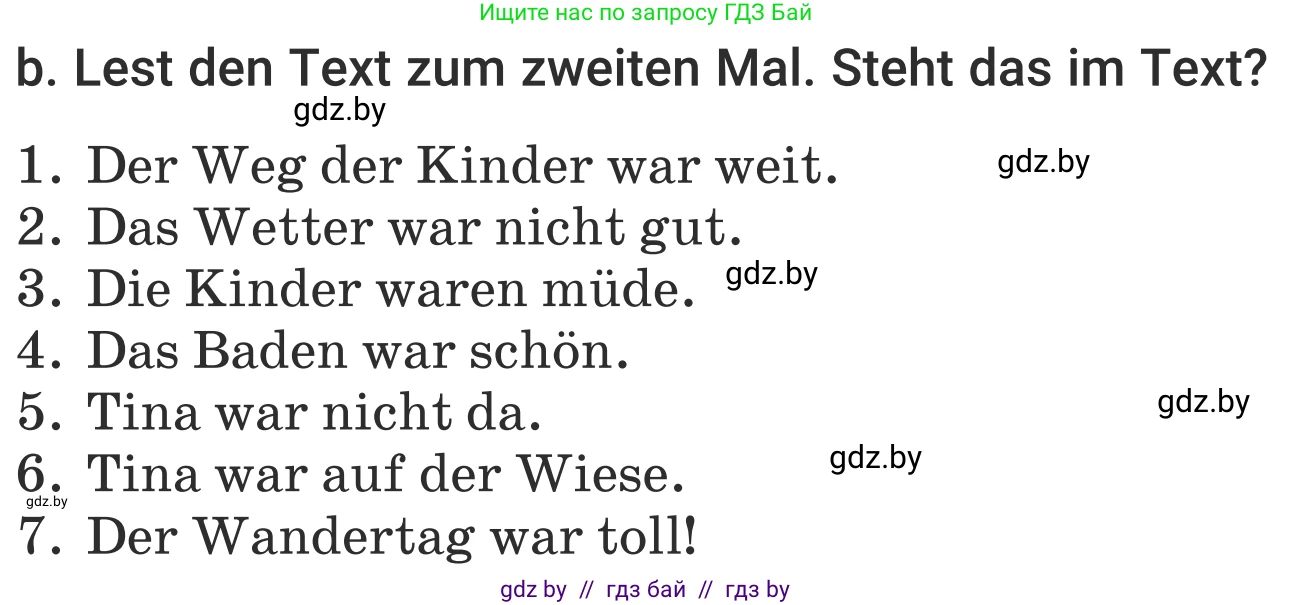Немецкий язык (Deutsch), 5 класс Учебник (Schülerbuch), авторы: Будько Антонина Филипповна (Budjko Antonina), Урбанович Инна Ювинальевна (Urbanowitsch Ina), издательство Вышэйшая школа, Минск, 2020, жёлтого цвета, Часть 1, страница 41, номер 6b, Условие