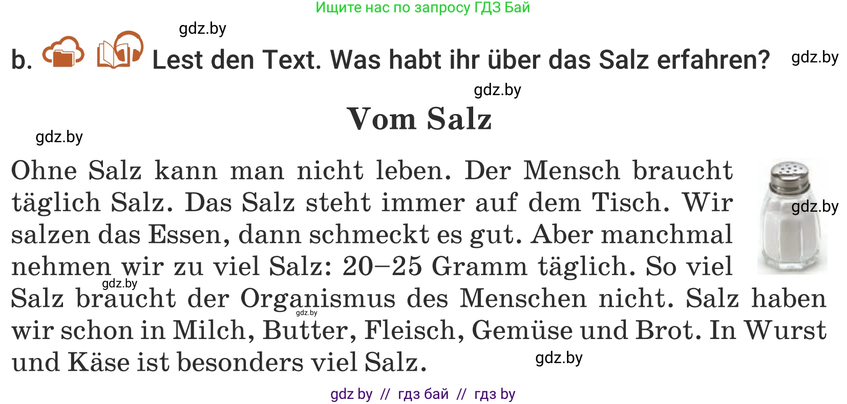 Немецкий язык (Deutsch), 5 класс Учебник (Schülerbuch), авторы: Будько Антонина Филипповна (Budjko Antonina), Урбанович Инна Ювинальевна (Urbanowitsch Ina), издательство Вышэйшая школа, Минск, 2020, жёлтого цвета, Часть 1, страница 59, номер 11b, Условие