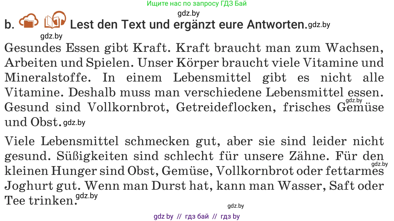 Немецкий язык (Deutsch), 5 класс Учебник (Schülerbuch), авторы: Будько Антонина Филипповна (Budjko Antonina), Урбанович Инна Ювинальевна (Urbanowitsch Ina), издательство Вышэйшая школа, Минск, 2020, жёлтого цвета, Часть 1, страница 53, номер 5b, Условие