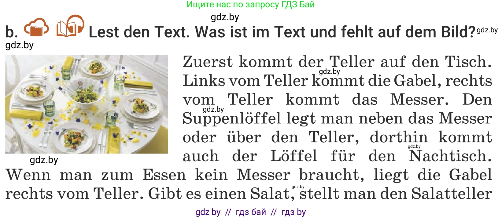 Немецкий язык (Deutsch), 5 класс Учебник (Schülerbuch), авторы: Будько Антонина Филипповна (Budjko Antonina), Урбанович Инна Ювинальевна (Urbanowitsch Ina), издательство Вышэйшая школа, Минск, 2020, жёлтого цвета, Часть 1, страница 62, номер 2b, Условие
