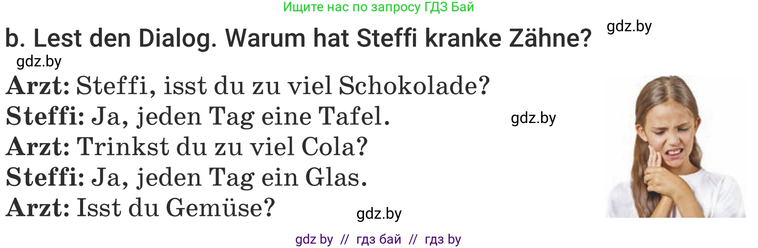Немецкий язык (Deutsch), 5 класс Учебник (Schülerbuch), авторы: Будько Антонина Филипповна (Budjko Antonina), Урбанович Инна Ювинальевна (Urbanowitsch Ina), издательство Вышэйшая школа, Минск, 2020, жёлтого цвета, Часть 1, страница 84, номер 8b, Условие