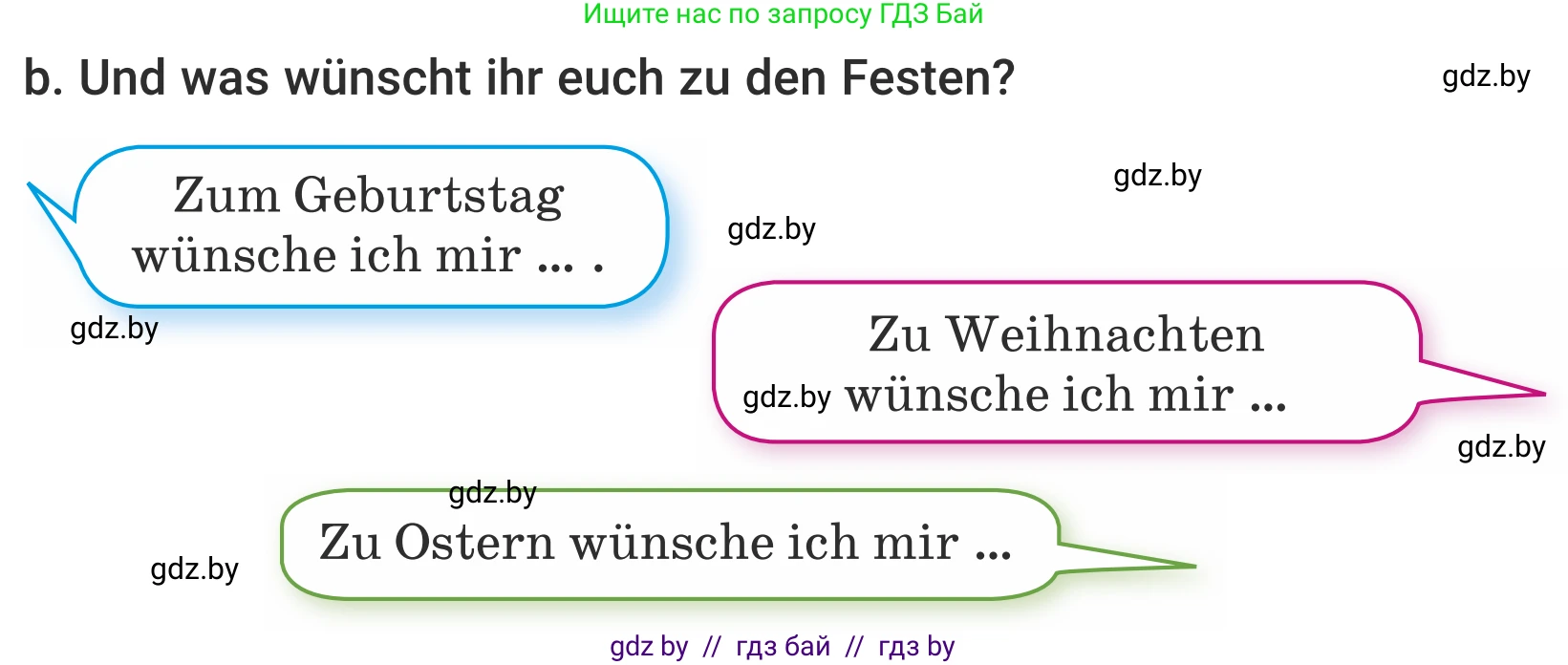 Немецкий язык (Deutsch), 5 класс Учебник (Schülerbuch), авторы: Будько Антонина Филипповна (Budjko Antonina), Урбанович Инна Ювинальевна (Urbanowitsch Ina), издательство Вышэйшая школа, Минск, 2020, жёлтого цвета, Часть 1, страница 119, номер 3b, Условие