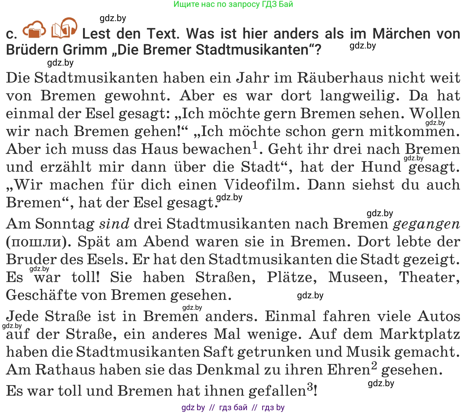 Немецкий язык (Deutsch), 5 класс Учебник (Schülerbuch), авторы: Будько Антонина Филипповна (Budjko Antonina), Урбанович Инна Ювинальевна (Urbanowitsch Ina), издательство Вышэйшая школа, Минск, 2020, жёлтого цвета, Часть 2, страница 21, номер 10c, Условие