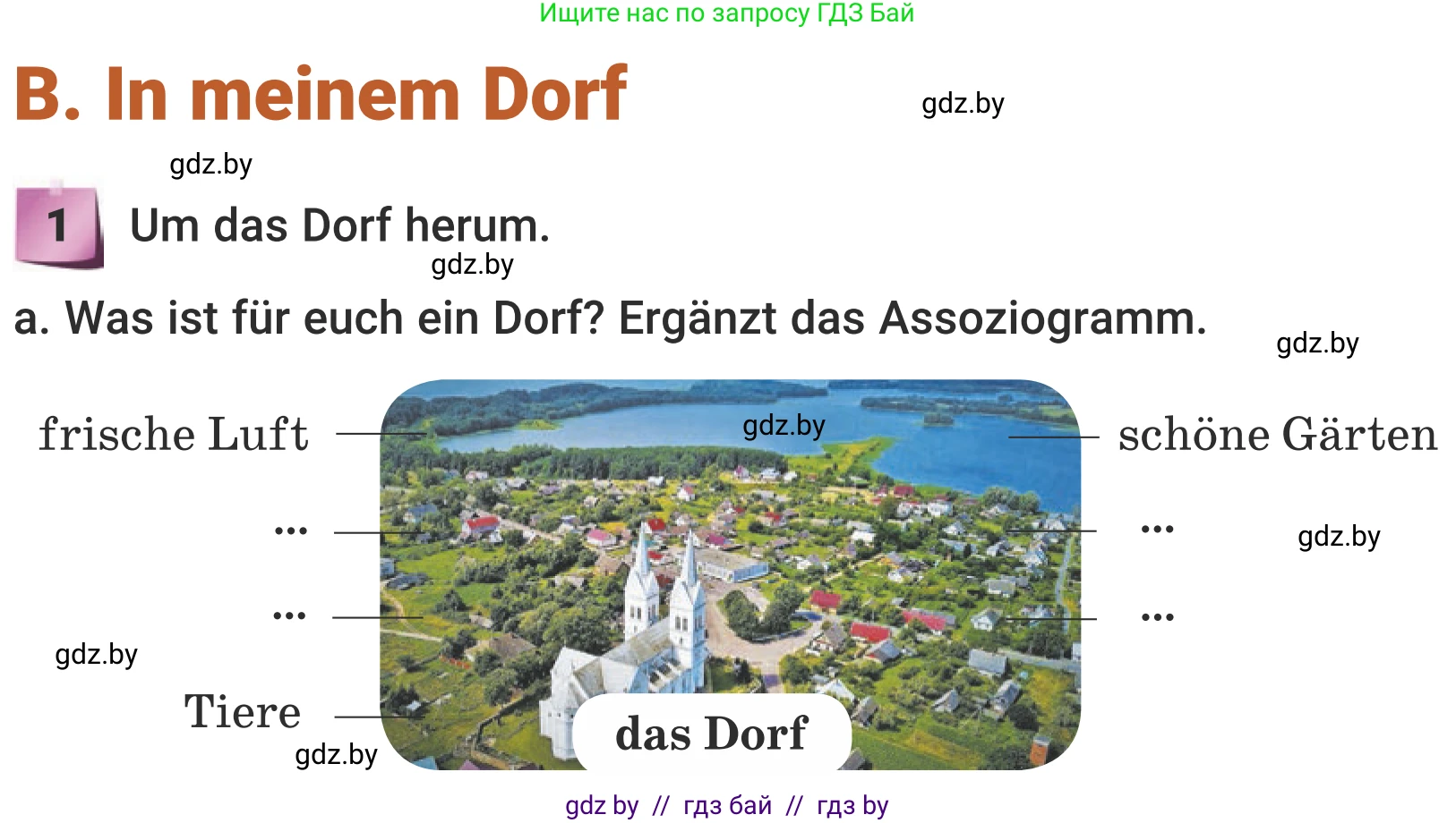 Немецкий язык (Deutsch), 5 класс Учебник (Schülerbuch), авторы: Будько Антонина Филипповна (Budjko Antonina), Урбанович Инна Ювинальевна (Urbanowitsch Ina), издательство Вышэйшая школа, Минск, 2020, жёлтого цвета, Часть 2, страница 24, номер 1a, Условие