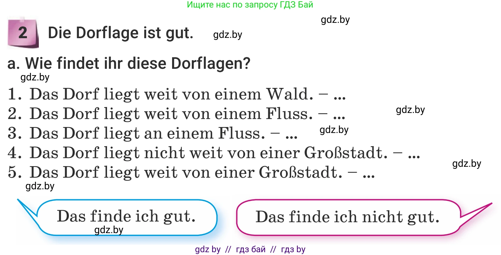 Немецкий язык (Deutsch), 5 класс Учебник (Schülerbuch), авторы: Будько Антонина Филипповна (Budjko Antonina), Урбанович Инна Ювинальевна (Urbanowitsch Ina), издательство Вышэйшая школа, Минск, 2020, жёлтого цвета, Часть 2, страница 26, номер 2a, Условие