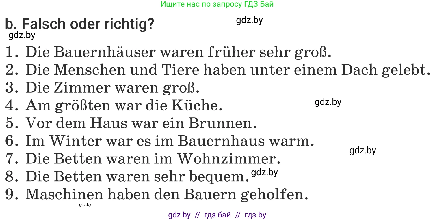 Немецкий язык (Deutsch), 5 класс Учебник (Schülerbuch), авторы: Будько Антонина Филипповна (Budjko Antonina), Урбанович Инна Ювинальевна (Urbanowitsch Ina), издательство Вышэйшая школа, Минск, 2020, жёлтого цвета, Часть 2, страница 34, номер 6b, Условие