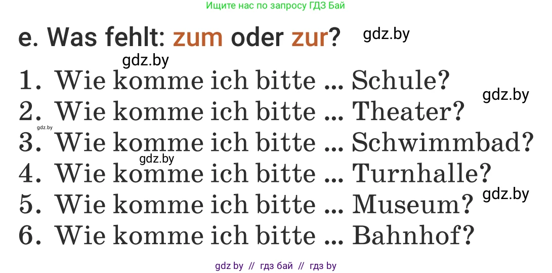 Немецкий язык (Deutsch), 5 класс Учебник (Schülerbuch), авторы: Будько Антонина Филипповна (Budjko Antonina), Урбанович Инна Ювинальевна (Urbanowitsch Ina), издательство Вышэйшая школа, Минск, 2020, жёлтого цвета, Часть 2, страница 41, номер 4e, Условие