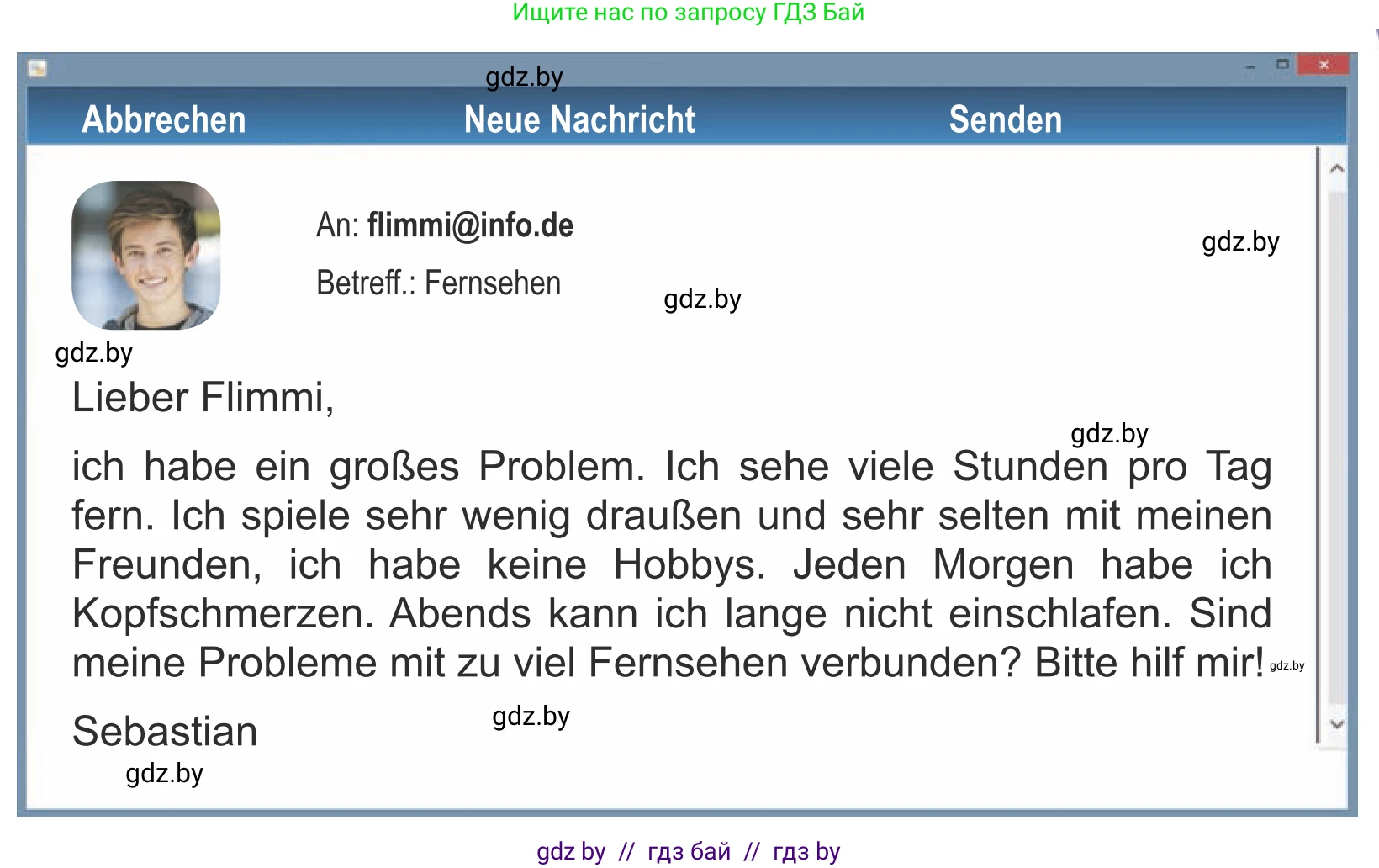 Немецкий язык (Deutsch), 5 класс Учебник (Schülerbuch), авторы: Будько Антонина Филипповна (Budjko Antonina), Урбанович Инна Ювинальевна (Urbanowitsch Ina), издательство Вышэйшая школа, Минск, 2020, жёлтого цвета, Часть 2, страница 58, номер 3e, Условие (продолжение 2)