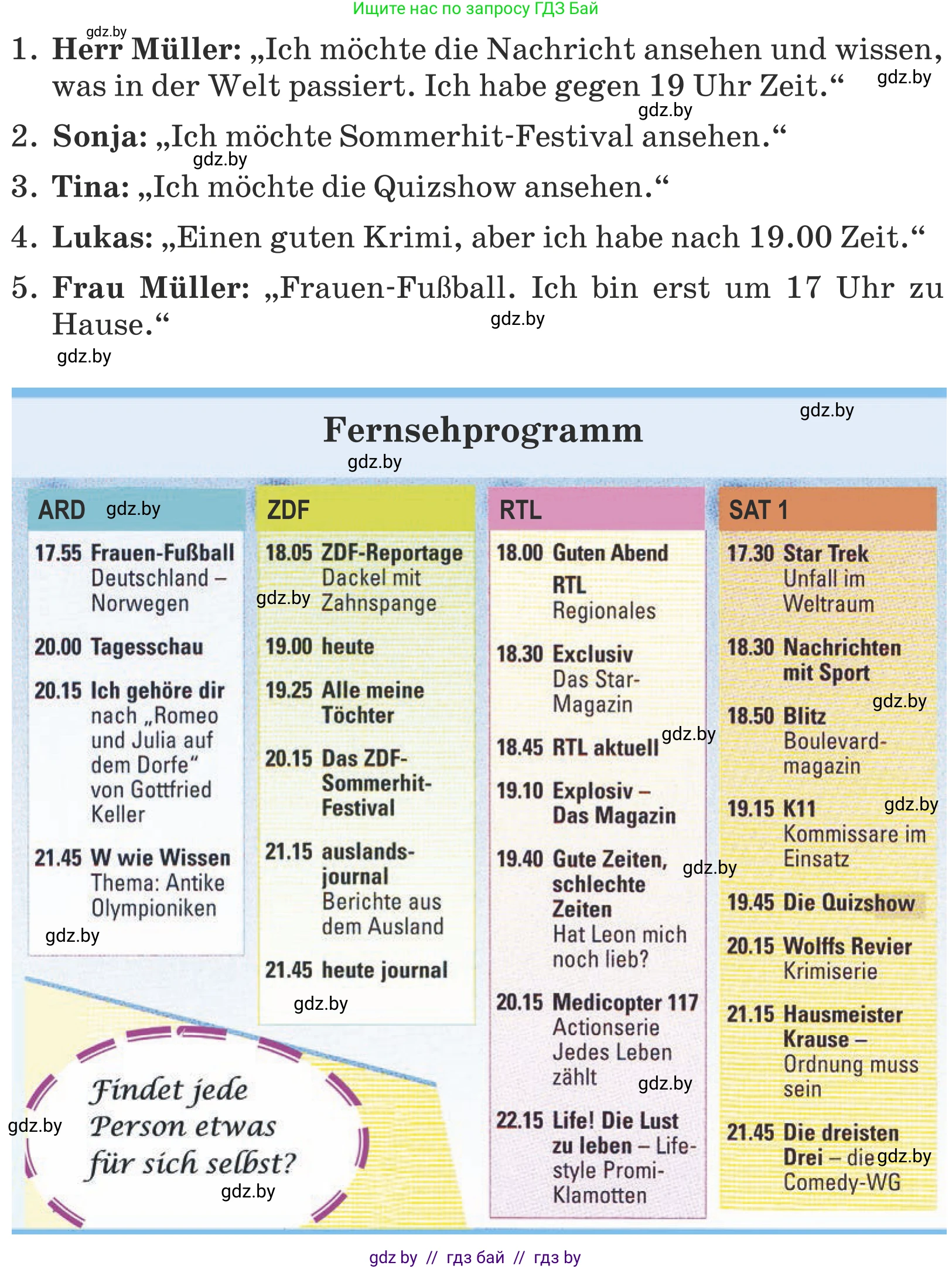 Немецкий язык (Deutsch), 5 класс Учебник (Schülerbuch), авторы: Будько Антонина Филипповна (Budjko Antonina), Урбанович Инна Ювинальевна (Urbanowitsch Ina), издательство Вышэйшая школа, Минск, 2020, жёлтого цвета, Часть 2, страница 70, номер 4a, Условие (продолжение 2)