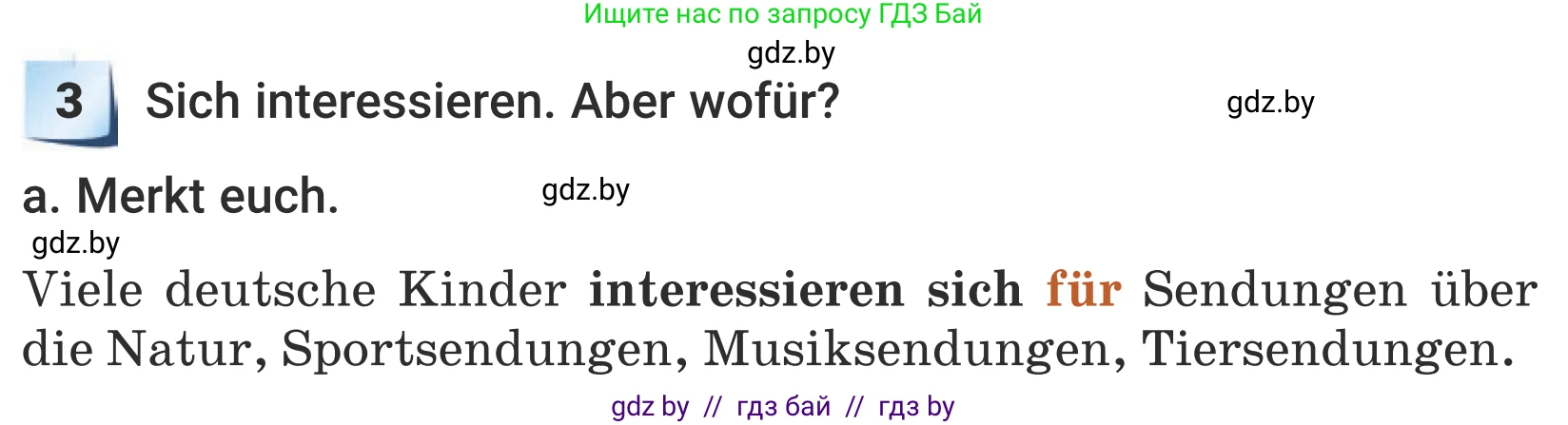 Немецкий язык (Deutsch), 5 класс Учебник (Schülerbuch), авторы: Будько Антонина Филипповна (Budjko Antonina), Урбанович Инна Ювинальевна (Urbanowitsch Ina), издательство Вышэйшая школа, Минск, 2020, жёлтого цвета, Часть 2, страница 81, номер 3a, Условие