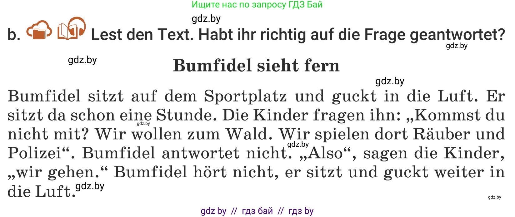 Немецкий язык (Deutsch), 5 класс Учебник (Schülerbuch), авторы: Будько Антонина Филипповна (Budjko Antonina), Урбанович Инна Ювинальевна (Urbanowitsch Ina), издательство Вышэйшая школа, Минск, 2020, жёлтого цвета, Часть 2, страница 83, номер 5b, Условие