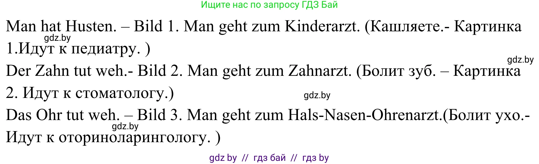 Немецкий язык (Deutsch), 5 класс Учебник (Schülerbuch), авторы: Будько Антонина Филипповна (Budjko Antonina), Урбанович Инна Ювинальевна (Urbanowitsch Ina), издательство Вышэйшая школа, Минск, 2020, жёлтого цвета, Часть 1, страница 80, номер 3e, Решение 2 (продолжение 2)