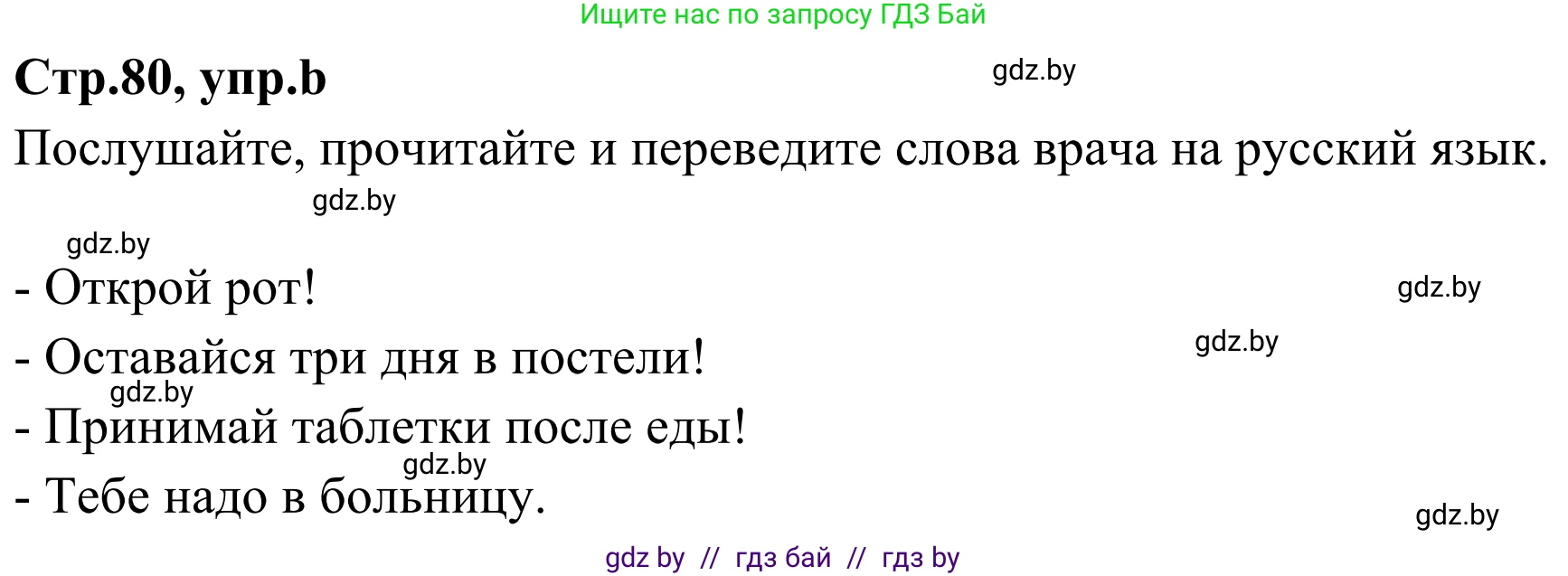 Немецкий язык (Deutsch), 5 класс Учебник (Schülerbuch), авторы: Будько Антонина Филипповна (Budjko Antonina), Урбанович Инна Ювинальевна (Urbanowitsch Ina), издательство Вышэйшая школа, Минск, 2020, жёлтого цвета, Часть 1, страница 80, номер 4b, Решение 2