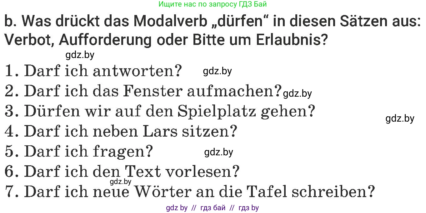 Немецкий язык (Deutsch), 6 класс Учебник (Schülerbuch), авторы: Будько Антонина Филипповна (Budjko Antonina), Урбанович Инна Ювинальевна (Urbanowitsch Ina), издательство Вышэйшая школа, Минск, 2020, бежевого цвета, страница 36, номер b, Условие