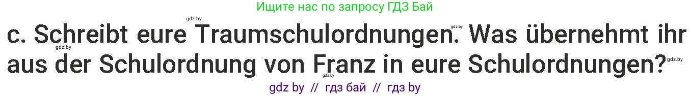 Немецкий язык (Deutsch), 6 класс Учебник (Schülerbuch), авторы: Будько Антонина Филипповна (Budjko Antonina), Урбанович Инна Ювинальевна (Urbanowitsch Ina), издательство Вышэйшая школа, Минск, 2020, бежевого цвета, страница 42, номер c, Условие