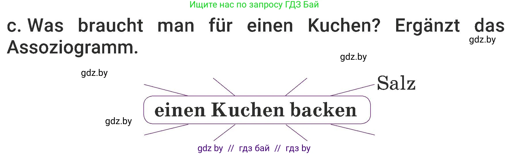 Немецкий язык (Deutsch), 6 класс Учебник (Schülerbuch), авторы: Будько Антонина Филипповна (Budjko Antonina), Урбанович Инна Ювинальевна (Urbanowitsch Ina), издательство Вышэйшая школа, Минск, 2020, бежевого цвета, страница 121, номер c, Условие