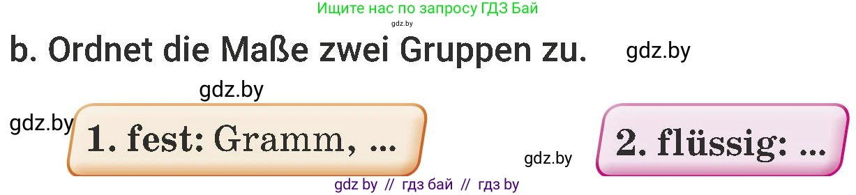 Немецкий язык (Deutsch), 6 класс Учебник (Schülerbuch), авторы: Будько Антонина Филипповна (Budjko Antonina), Урбанович Инна Ювинальевна (Urbanowitsch Ina), издательство Вышэйшая школа, Минск, 2020, бежевого цвета, страница 124, номер b, Условие