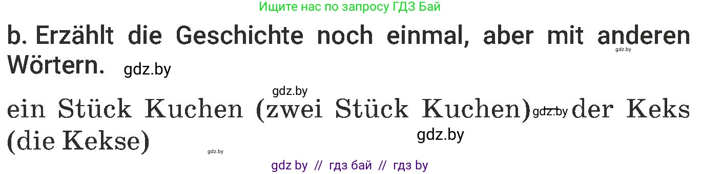Немецкий язык (Deutsch), 6 класс Учебник (Schülerbuch), авторы: Будько Антонина Филипповна (Budjko Antonina), Урбанович Инна Ювинальевна (Urbanowitsch Ina), издательство Вышэйшая школа, Минск, 2020, бежевого цвета, страница 134, номер b, Условие