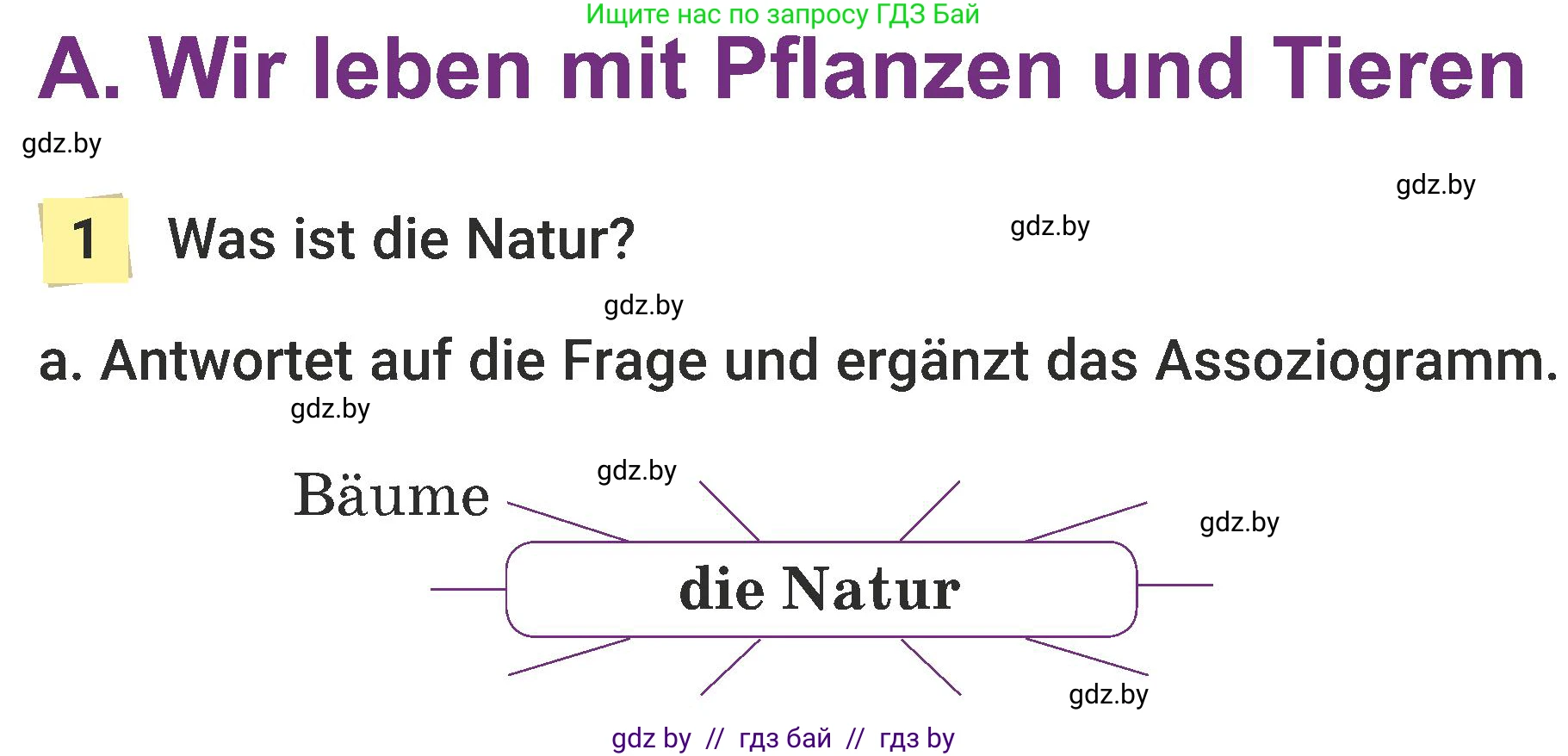 Немецкий язык (Deutsch), 6 класс Учебник (Schülerbuch), авторы: Будько Антонина Филипповна (Budjko Antonina), Урбанович Инна Ювинальевна (Urbanowitsch Ina), издательство Вышэйшая школа, Минск, 2020, бежевого цвета, страница 174, номер a, Условие