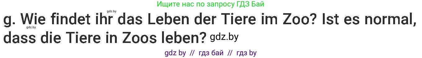 Немецкий язык (Deutsch), 6 класс Учебник (Schülerbuch), авторы: Будько Антонина Филипповна (Budjko Antonina), Урбанович Инна Ювинальевна (Urbanowitsch Ina), издательство Вышэйшая школа, Минск, 2020, бежевого цвета, страница 213, номер g, Условие