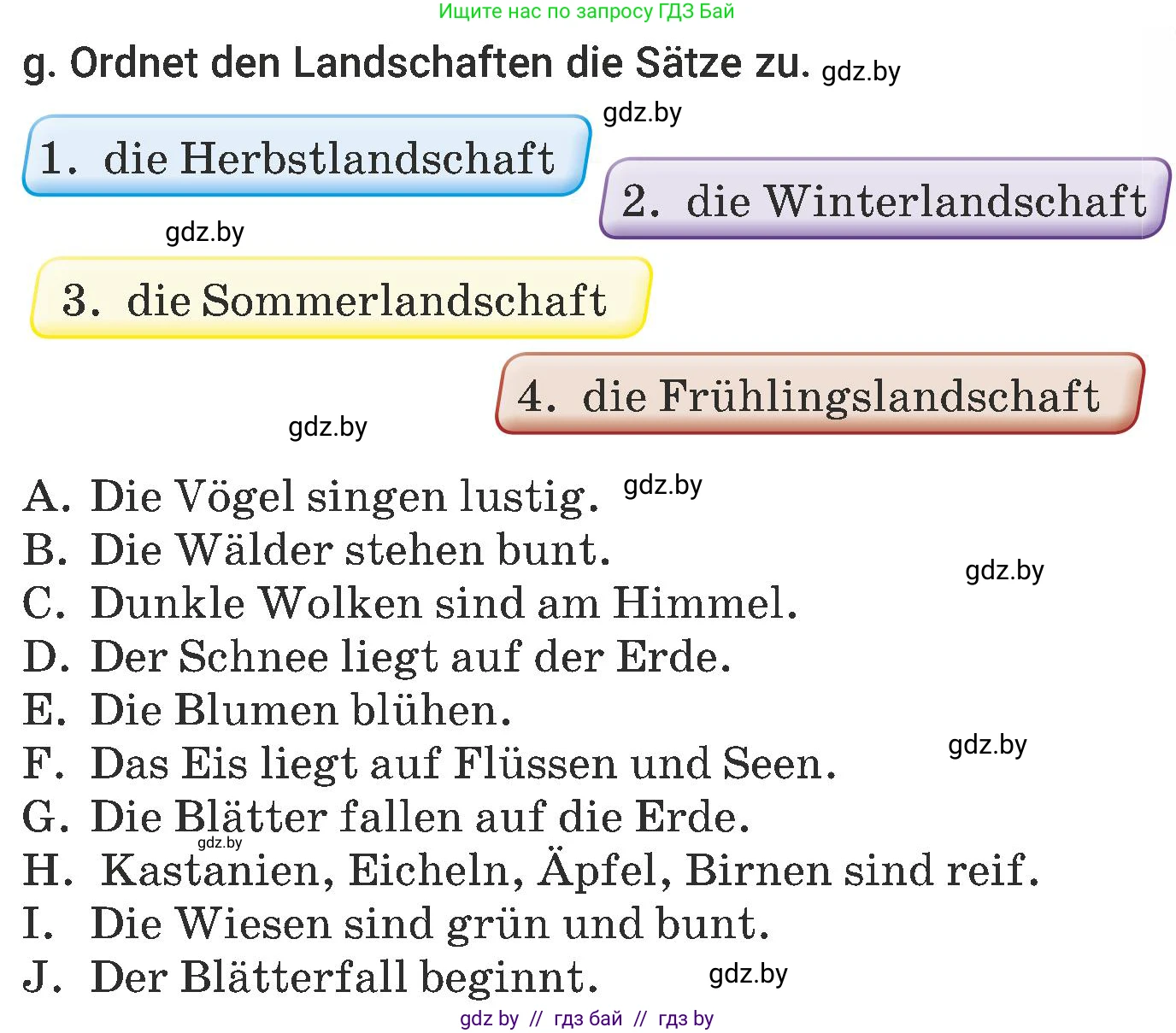 Немецкий язык (Deutsch), 6 класс Учебник (Schülerbuch), авторы: Будько Антонина Филипповна (Budjko Antonina), Урбанович Инна Ювинальевна (Urbanowitsch Ina), издательство Вышэйшая школа, Минск, 2020, бежевого цвета, страница 239, номер g, Условие