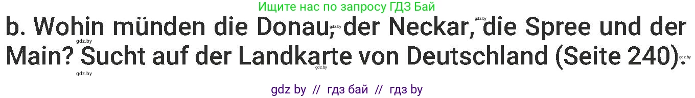 Немецкий язык (Deutsch), 6 класс Учебник (Schülerbuch), авторы: Будько Антонина Филипповна (Budjko Antonina), Урбанович Инна Ювинальевна (Urbanowitsch Ina), издательство Вышэйшая школа, Минск, 2020, бежевого цвета, страница 243, номер b, Условие